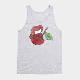 Distressed Cherries Tank Top